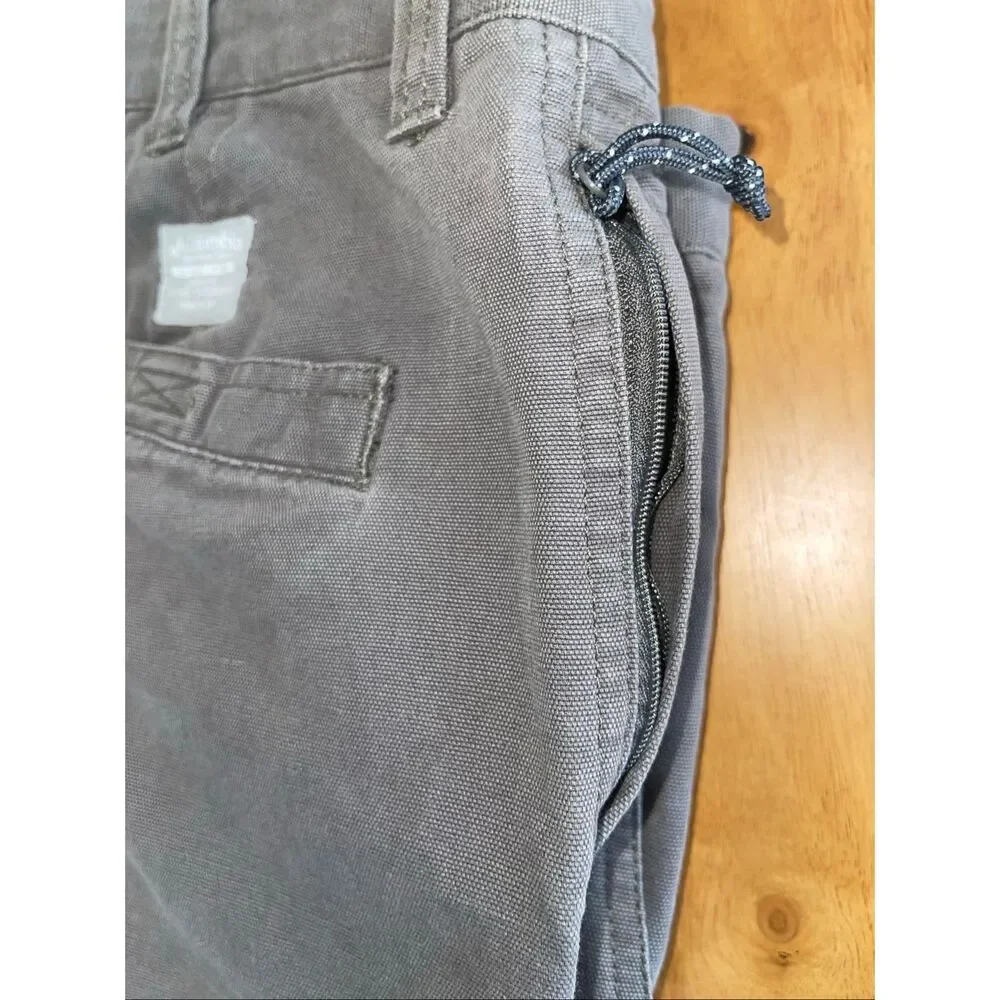 Columbia Men’s Jeans 40x30 Rugged‎ Outdoor Hiking Grey 5-Pocket